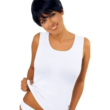 Emila Michele T-shirt bianca 2XL