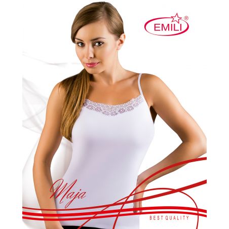 T-shirt bianca di Emila Maja S-XL