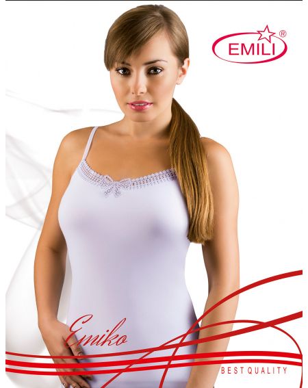 Camiseta Emili Emiko blanca 2XL