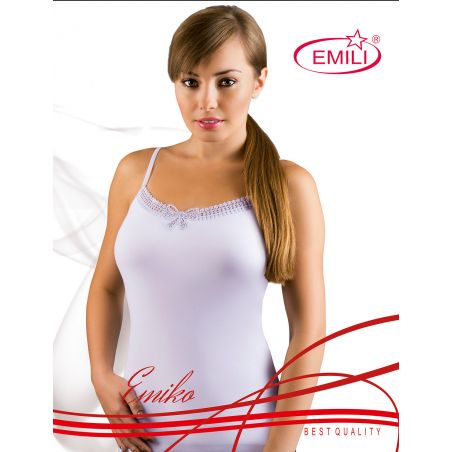Emila Emiko camiseta blanca S-XL