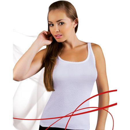 T-shirt blanc Emila Mania S-XL
