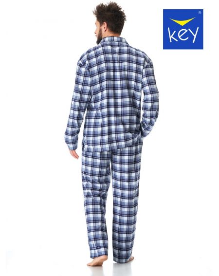 Piżama Key MNS 426 B23 dł/r M-2XL rozpinana