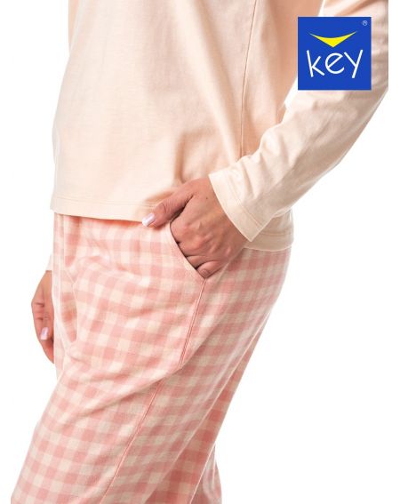 Piżama Key LNS 447 B22 dł/r S-XL