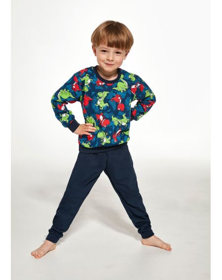Piżama Cornette Kids Boy 286/144 Dino 2 dł/r 86-128