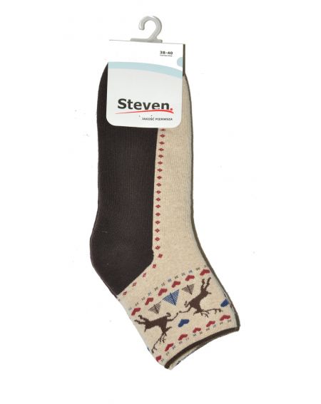 Steven socks art.123 Terry 35-40 mujer