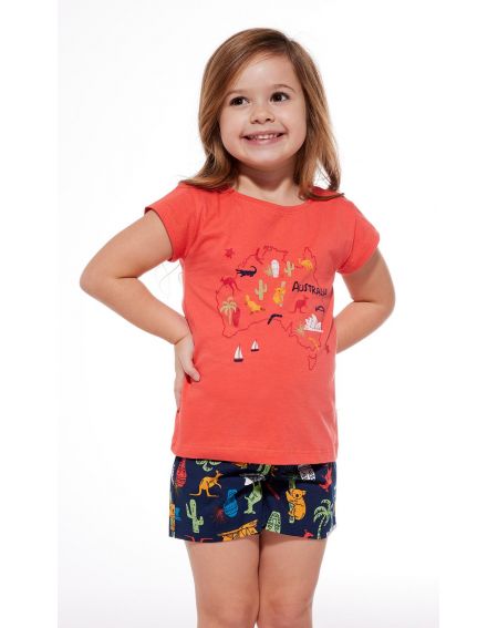 Piżama Cornette Young Girl 788/104 Australia kr/r 134-164
