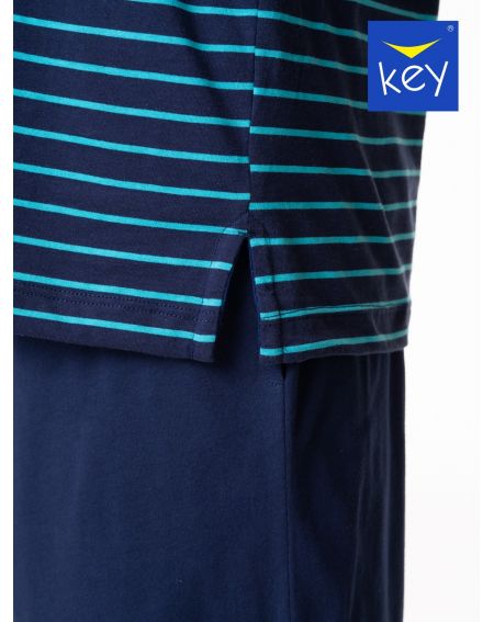 Piżama Key MNS 367 A24 kr/r M-2XL